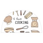 I Love Cooking Baking Utensils Knife Anti Scalding Pot Cap
