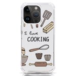 I Love Cooking Baking Utensils Knife iPhone 14 Pro TPU UV Print Case