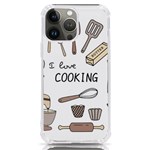 I Love Cooking Baking Utensils Knife iPhone 13 Pro Max TPU UV Print Case