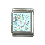 Drinks Cocktails Doodle Coffee Italian Charm (13mm)