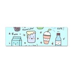 Drinks Cocktails Doodle Coffee Sticker (Bumper)