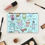 Drinks Cocktails Doodle Coffee Cosmetic Bag (Medium)