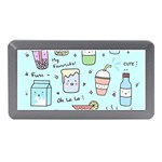 Drinks Cocktails Doodle Coffee Memory Card Reader (Mini)