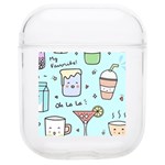Drinks Cocktails Doodle Coffee Soft TPU AirPods 1/2 Case