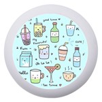 Drinks Cocktails Doodle Coffee Dento Box with Mirror