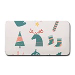 Reindeer Stars Socks Stick Medium Bar Mat