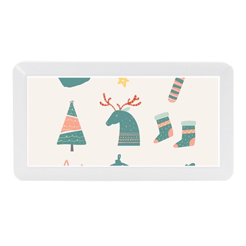 Reindeer Stars Socks Stick Memory Card Reader (Mini) from ArtsNow.com Front