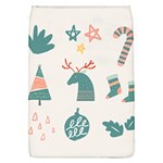 Reindeer Stars Socks Stick Removable Flap Cover (L)