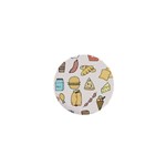 Dinner Meal Food Snack Fast Food 1  Mini Magnets