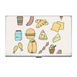 Dinner Meal Food Snack Fast Food Business Card Holder