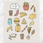 Dinner Meal Food Snack Fast Food Canvas 20  x 24 