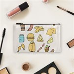 Dinner Meal Food Snack Fast Food Cosmetic Bag (Small)