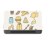Dinner Meal Food Snack Fast Food Memory Card Reader with CF