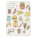 Dinner Meal Food Snack Fast Food Removable Flap Cover (L)