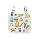 Dinner Meal Food Snack Fast Food Full Print Recycle Bag (S)