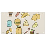 Dinner Meal Food Snack Fast Food Banner and Sign 6  x 3 