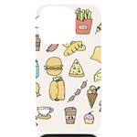 Dinner Meal Food Snack Fast Food iPhone 14 Pro Black UV Print Case