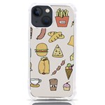 Dinner Meal Food Snack Fast Food iPhone 13 mini TPU UV Print Case