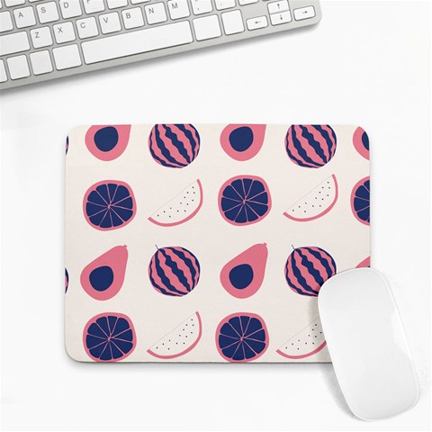 Fruits Halves Pattern Design Small Mousepad from ArtsNow.com Front