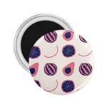 Fruits Halves Pattern Design 2.25  Magnets