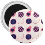 Fruits Halves Pattern Design 3  Magnets