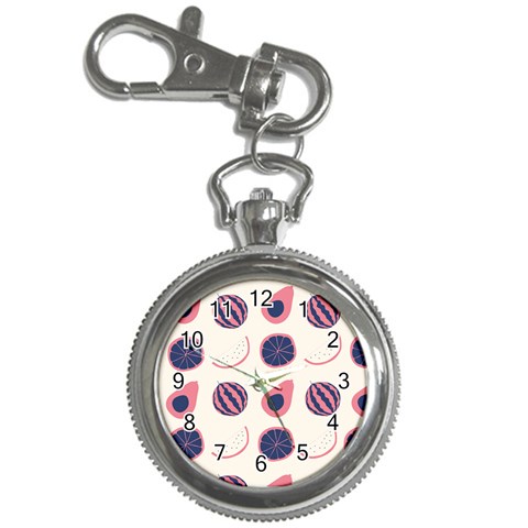 Fruits Halves Pattern Design Key Chain Watches from ArtsNow.com Front