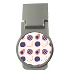 Fruits Halves Pattern Design Money Clips (Round) 