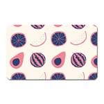 Fruits Halves Pattern Design Magnet (Rectangular)