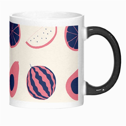 Fruits Halves Pattern Design Morph Mug from ArtsNow.com Right