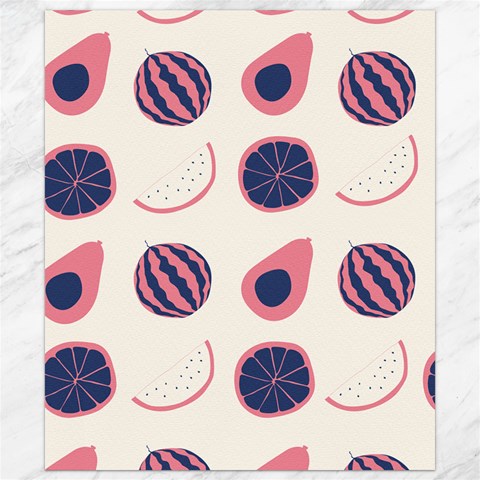 Fruits Halves Pattern Design Canvas 8  x 10  from ArtsNow.com 8.15 x9.66  Canvas - 1