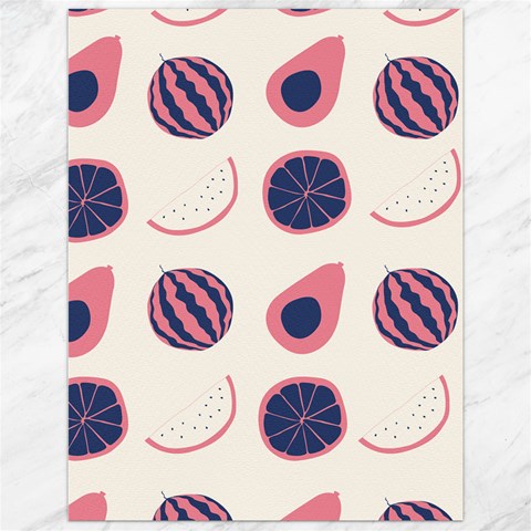 Fruits Halves Pattern Design Canvas 12  x 16  from ArtsNow.com 11.86 x15.41  Canvas - 1