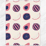 Fruits Halves Pattern Design Canvas 12  x 16 