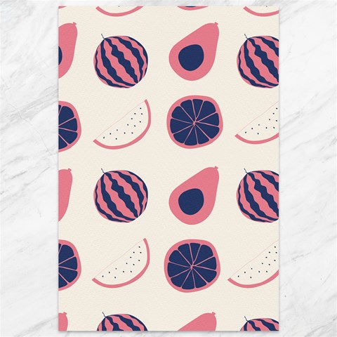 Fruits Halves Pattern Design Canvas 12  x 18  from ArtsNow.com 11.88 x17.36  Canvas - 1