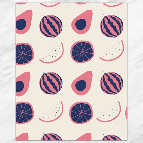 Fruits Halves Pattern Design Canvas 16  x 20  from ArtsNow.com 15.75 x19.29  Canvas - 1