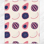 Fruits Halves Pattern Design Canvas 16  x 20 