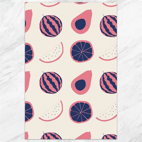Fruits Halves Pattern Design Canvas 24  x 36  from ArtsNow.com 23.35 x34.74  Canvas - 1