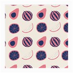 Fruits Halves Pattern Design Medium Glasses Cloth