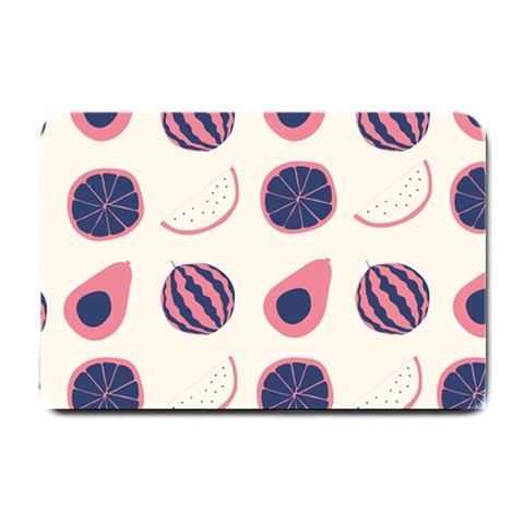 Fruits Halves Pattern Design Small Doormat from ArtsNow.com 24 x16  Door Mat