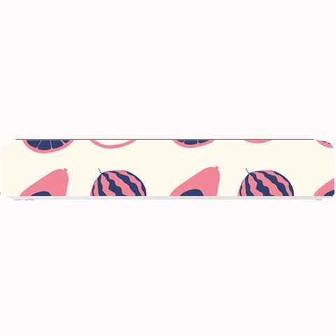 Fruits Halves Pattern Design Small Bar Mat from ArtsNow.com 24 x4  Bar Mat