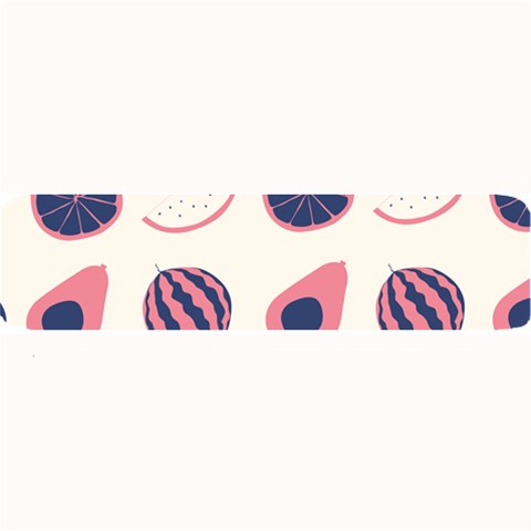 Fruits Halves Pattern Design Large Bar Mat from ArtsNow.com 32 x8.5  Bar Mat
