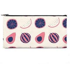 Fruits Halves Pattern Design Pencil Case from ArtsNow.com Front