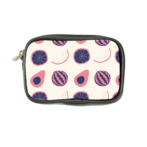 Fruits Halves Pattern Design Coin Purse from ArtsNow.com Front
