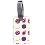 Fruits Halves Pattern Design Luggage Tag (two sides)