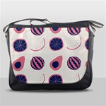 Fruits Halves Pattern Design Messenger Bag