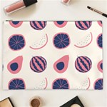 Fruits Halves Pattern Design Cosmetic Bag (XXL)