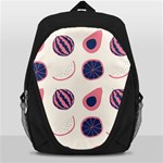 Fruits Halves Pattern Design Backpack Bag
