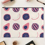 Fruits Halves Pattern Design Cosmetic Bag (XXXL)