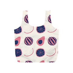 Fruits Halves Pattern Design Full Print Recycle Bag (S) from ArtsNow.com Back