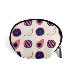 Fruits Halves Pattern Design Accessory Pouch (Small) from ArtsNow.com Front