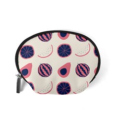 Fruits Halves Pattern Design Accessory Pouch (Small) from ArtsNow.com Back
